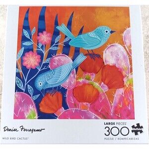 Wild Bird Cactus 300 Large Piece Jigsaw Puzzle by Buffalo Games